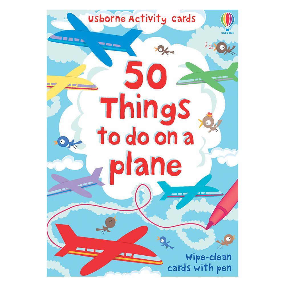 كتب أسبورن-  كتاب الأطفال "50 Things to Do on a Plane"