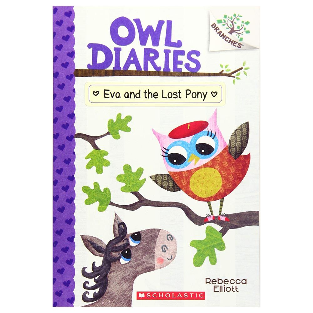 قصة Eva and the Lost Pony Owl Diaries 8