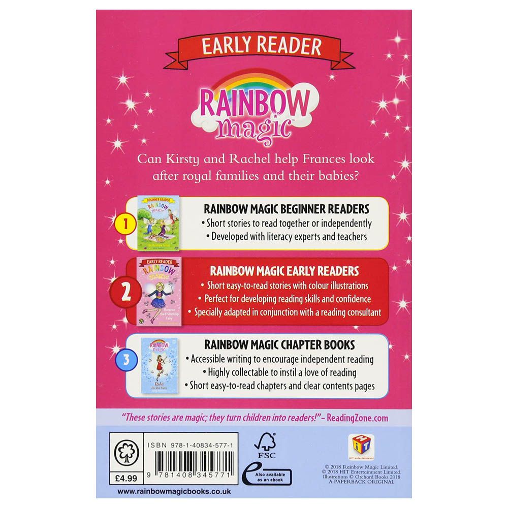 Rainbow Magic Early Reader: Frances The Royal Family Fairy