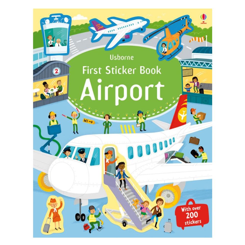 Usborne Books - First Sticker Book Airport