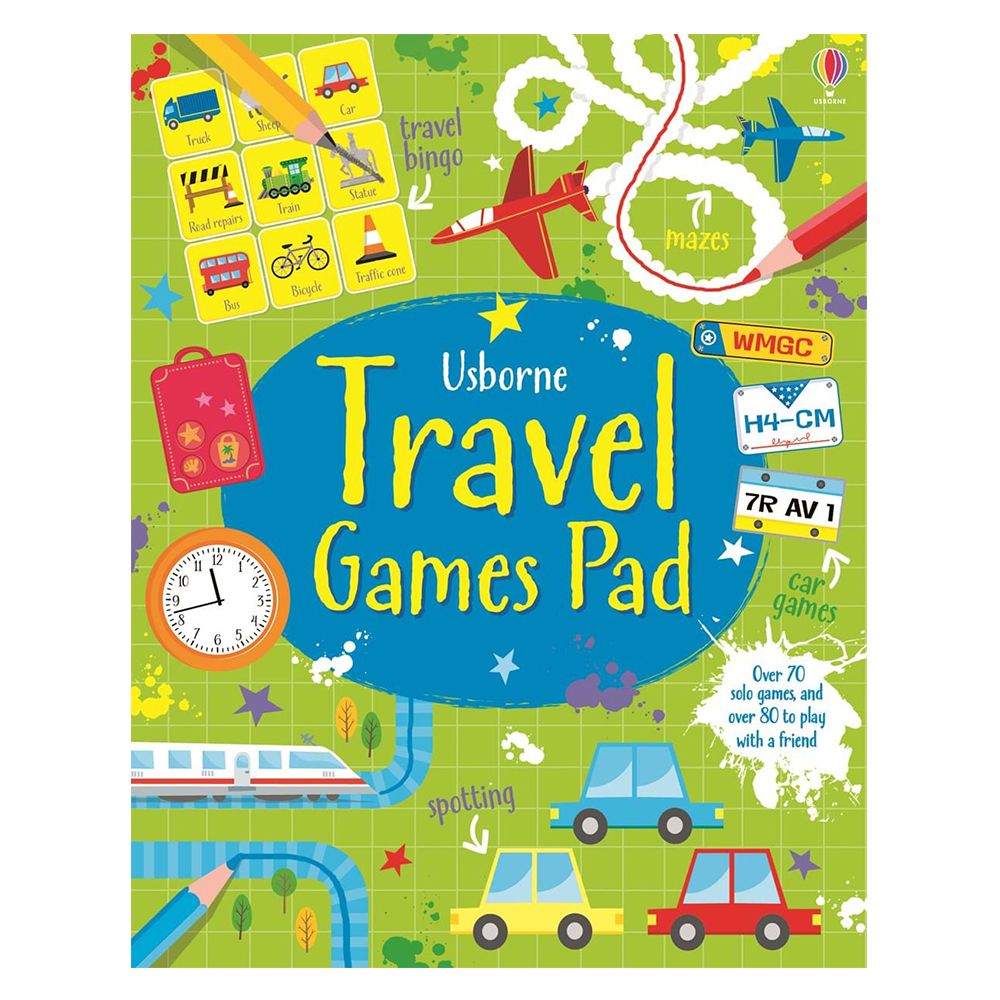 كتب أسبورن-  كتاب الأطفال "Travel Games Pad"