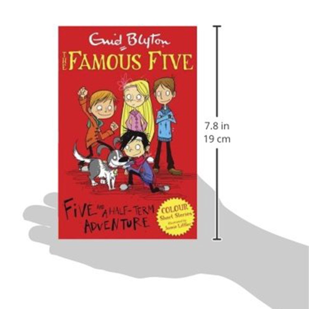 قصة الأطفال "Famous Five Five And A Half Term Adventure" الملونة