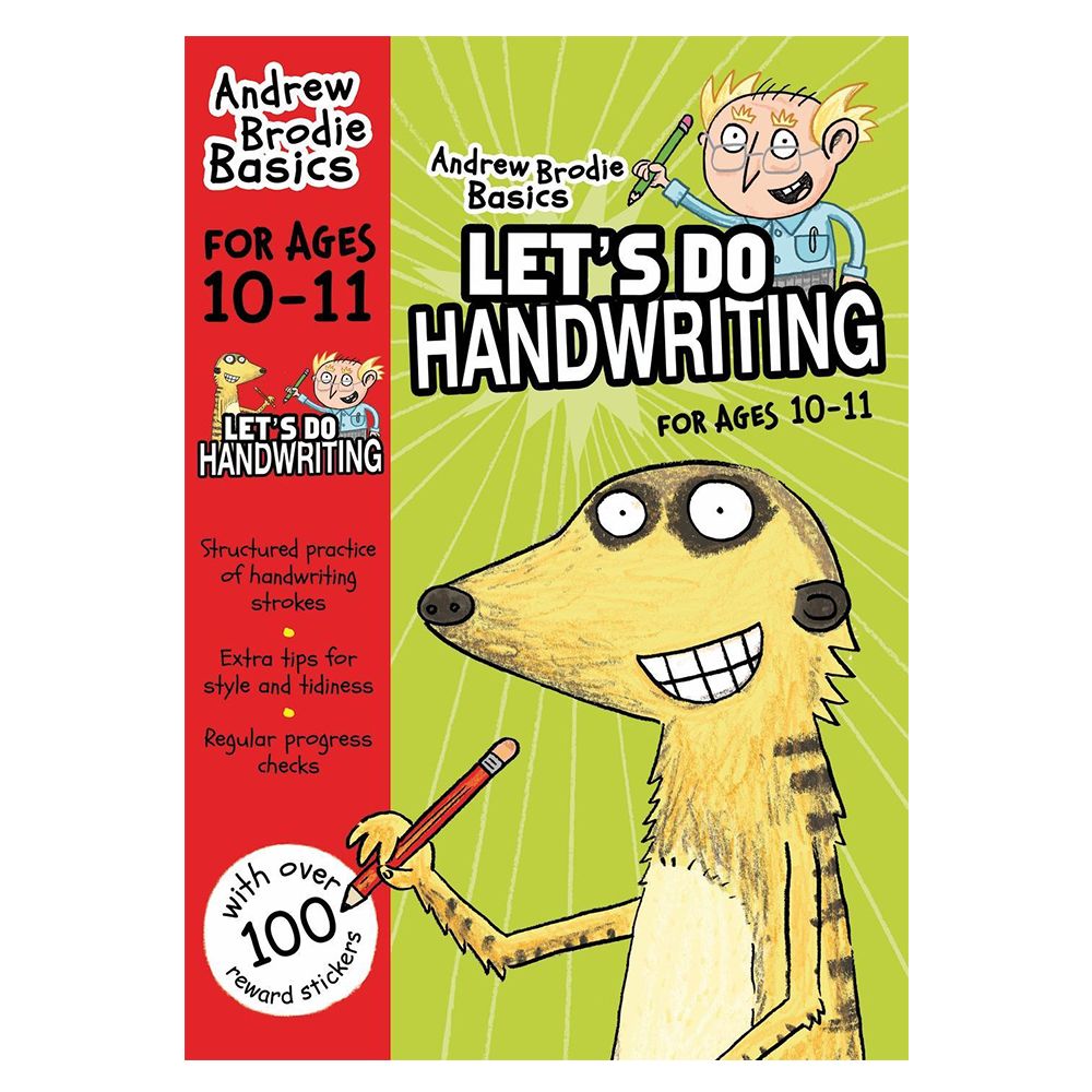 الكتاب التعليمي آندرو برودي "Let's Do Handwriting"، 10-11 سنوات