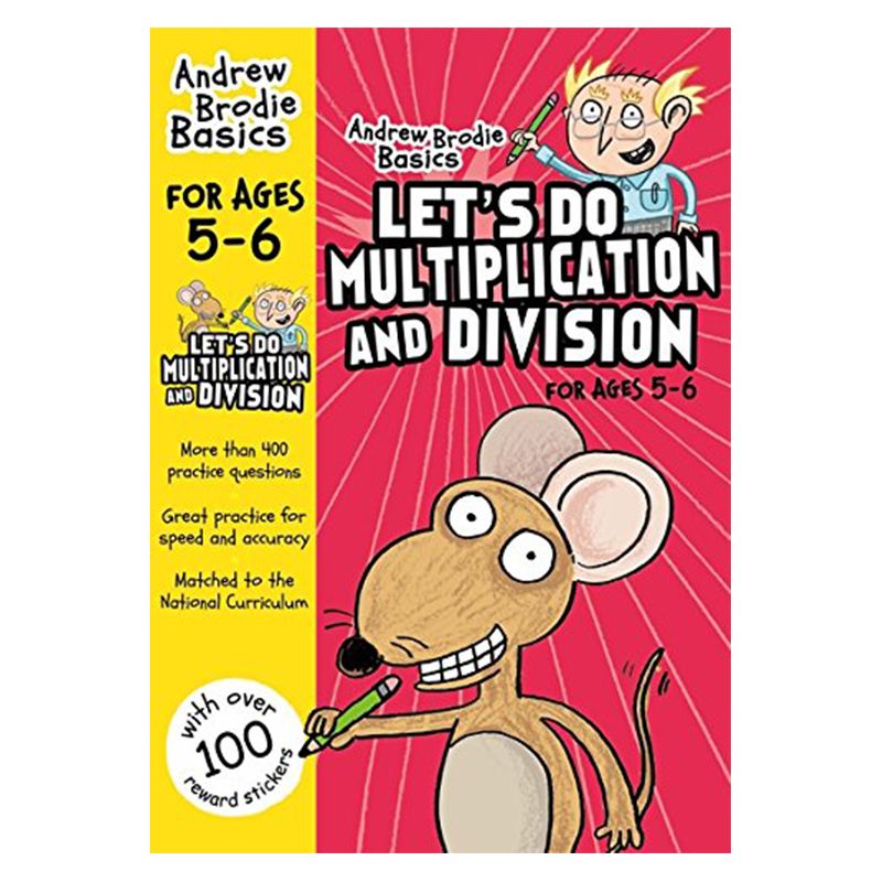 كتاب آندرو برودي التعليمي "Let's Do Multiplication and Division"، 5-6 سنوات