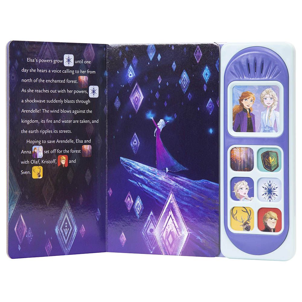 كتاب Frozen 2 مع أصوات