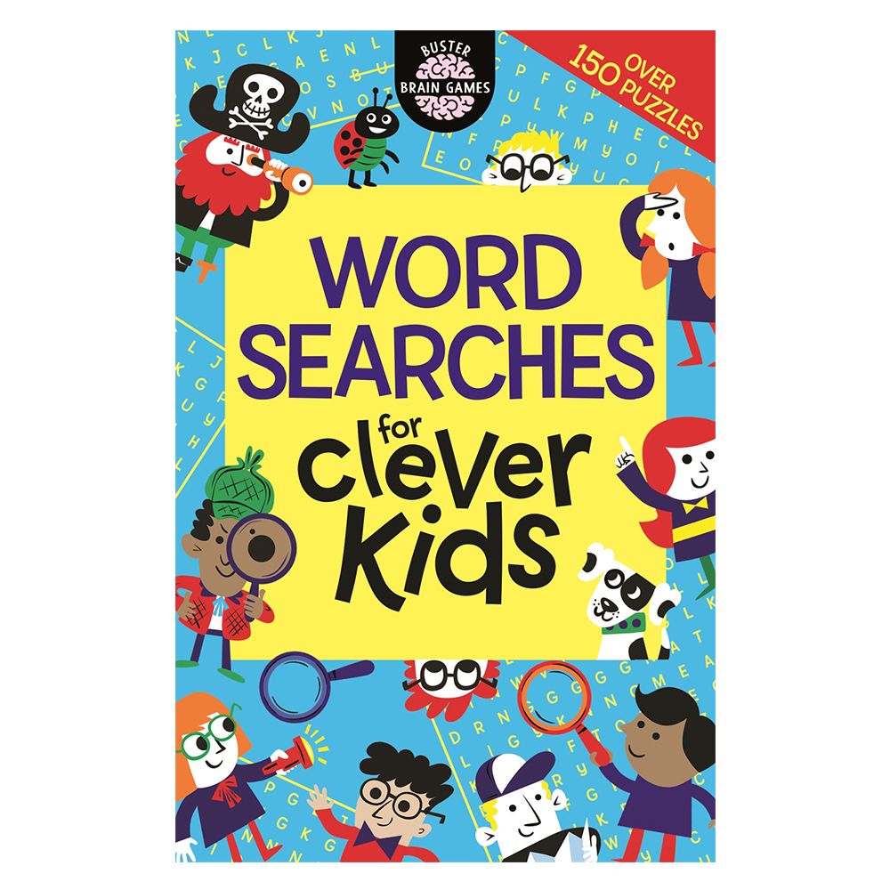 كتاب الأطفال "Wordsearches for Clever Kids"