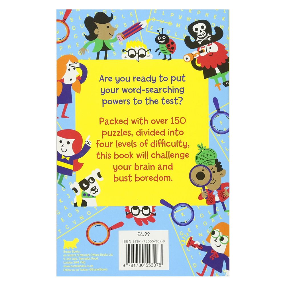 كتاب الأطفال "Wordsearches for Clever Kids"