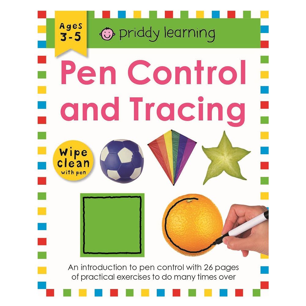 كتاب Pen Control Wipe Clean Workbooks من كتب بريدي