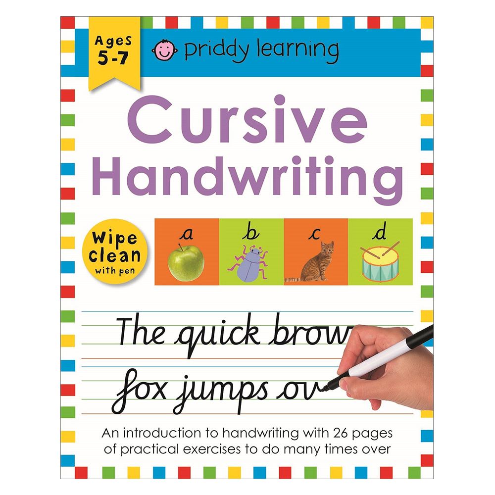 Priddy Books - Cursive Handwriting: Wipe Clean Workbooks