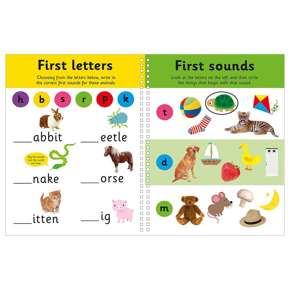 Priddy Wipe Clean: Simple Spelling Workbook