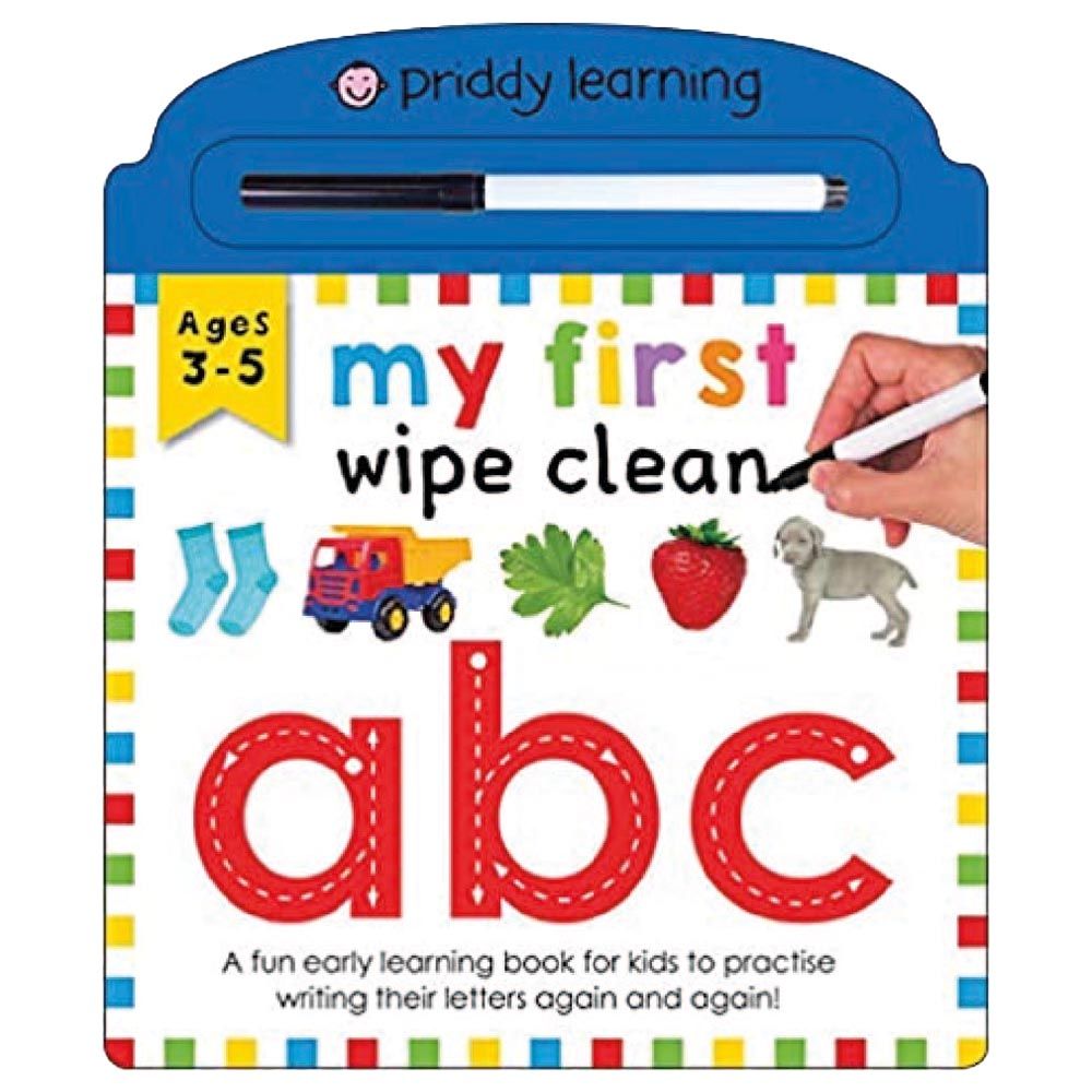 كتاب Priddy Wipe Clean: My First ABC