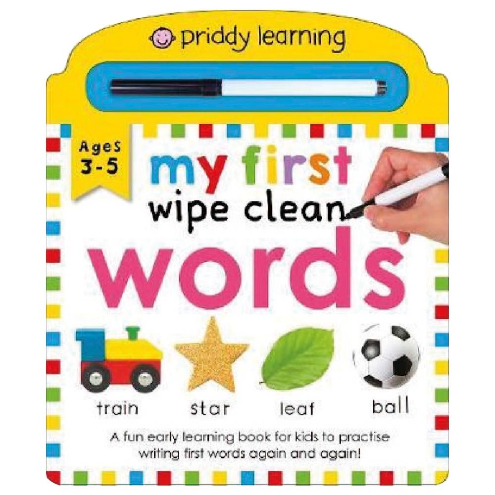 Priddy Wipe Clean: My First Words