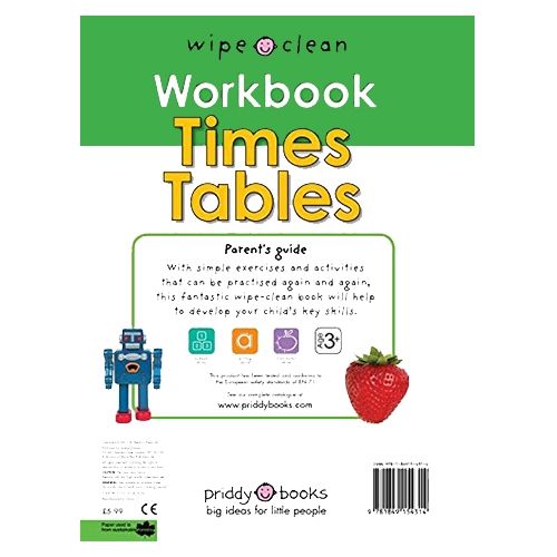 Priddy Books - Times Tables: Wipe Clean