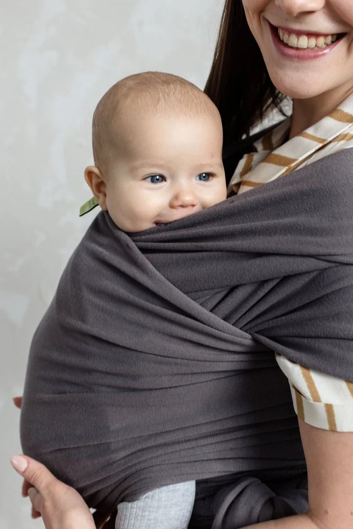 Boba - Serenity Organic Wrap - Dark Grey