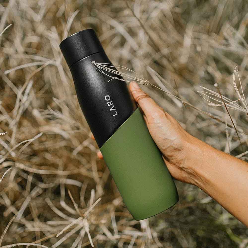 Larq - Bottle Movement Water Bottle 710ml - Black / Pine