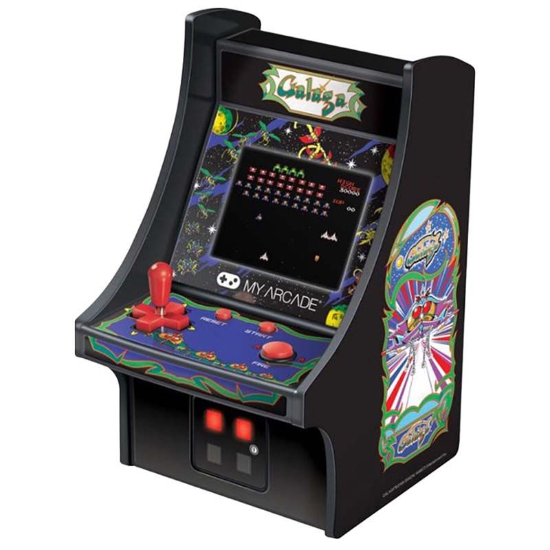 My Arcade GALAGA Micro Player 10" Mini Arcade Cabinet