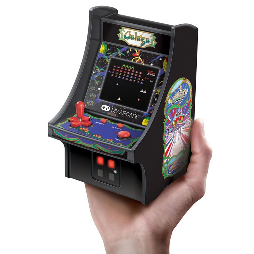 My Arcade GALAGA Micro Player 10" Mini Arcade Cabinet