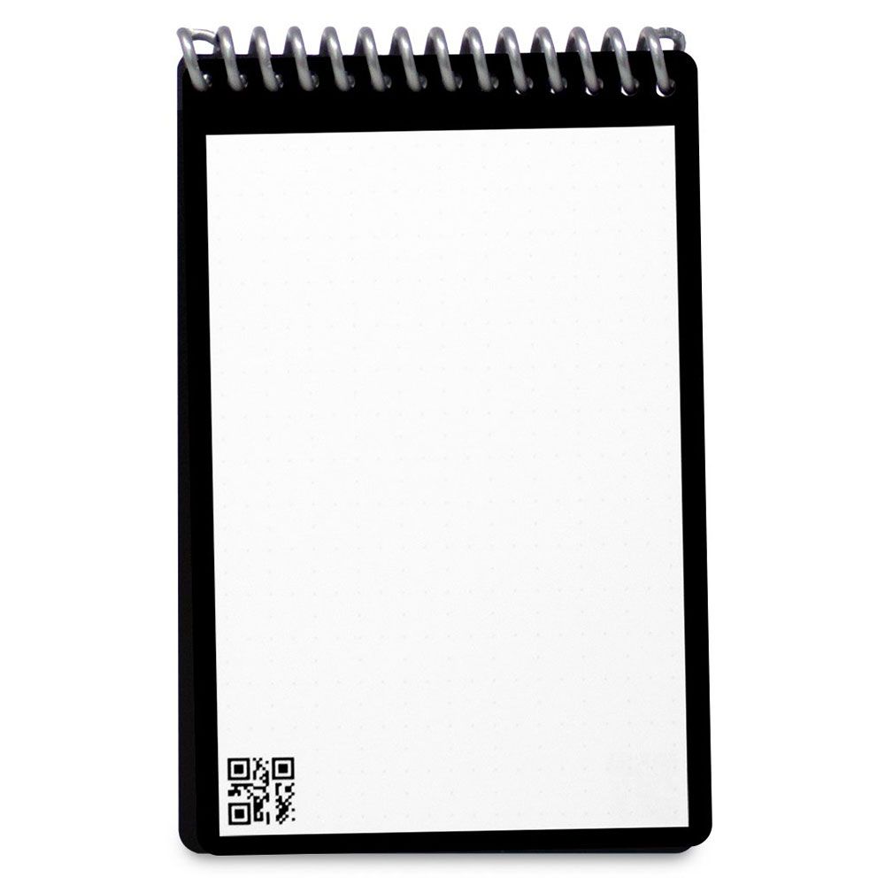 Rocketbook - Everlast Mini Notebook 3.5 x 5" - Black