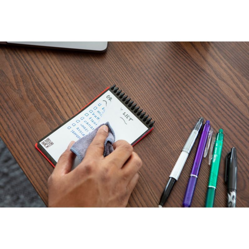 Rocketbook Mini Smart Reusable Notepad, Dot Grid - Teal