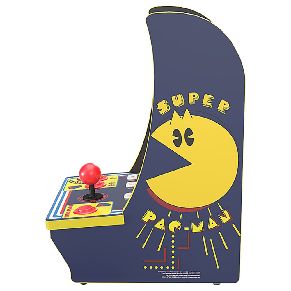 Arcade1Up - Super Pac-Man Counter Cades W/ Marquee