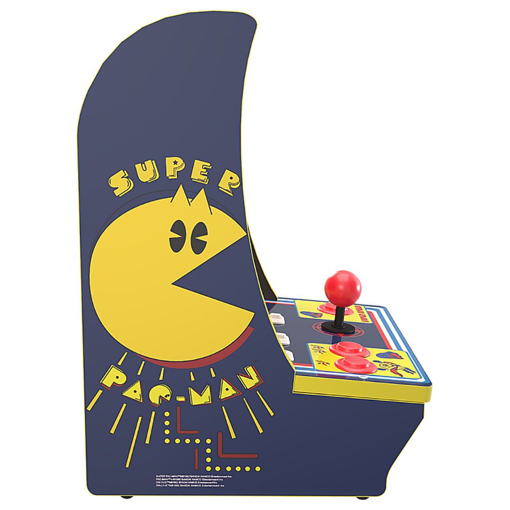 Arcade1Up - Super Pac-Man Counter Cades W/ Marquee