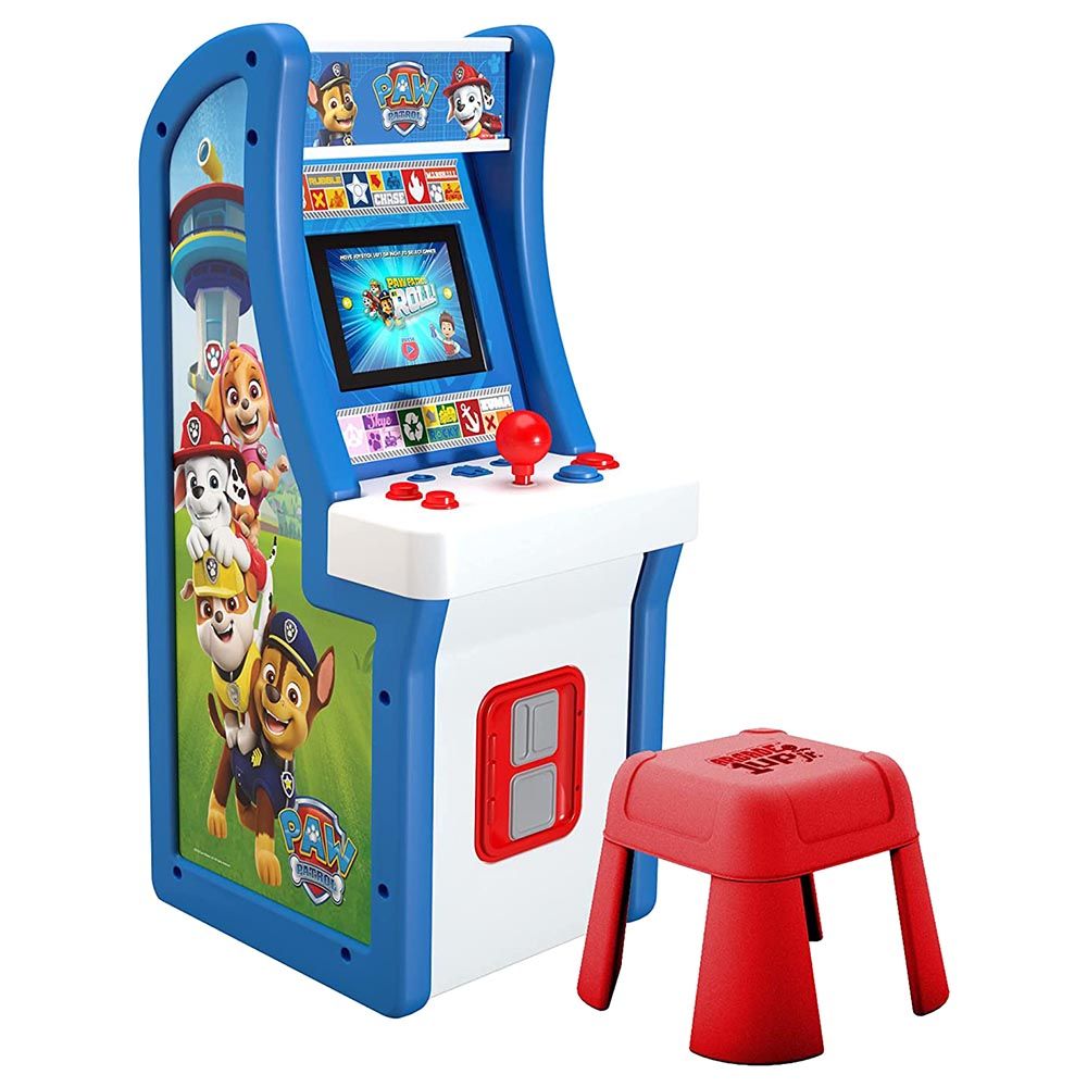 Arcade1Up - Paw Patrol Jr W/ Stool