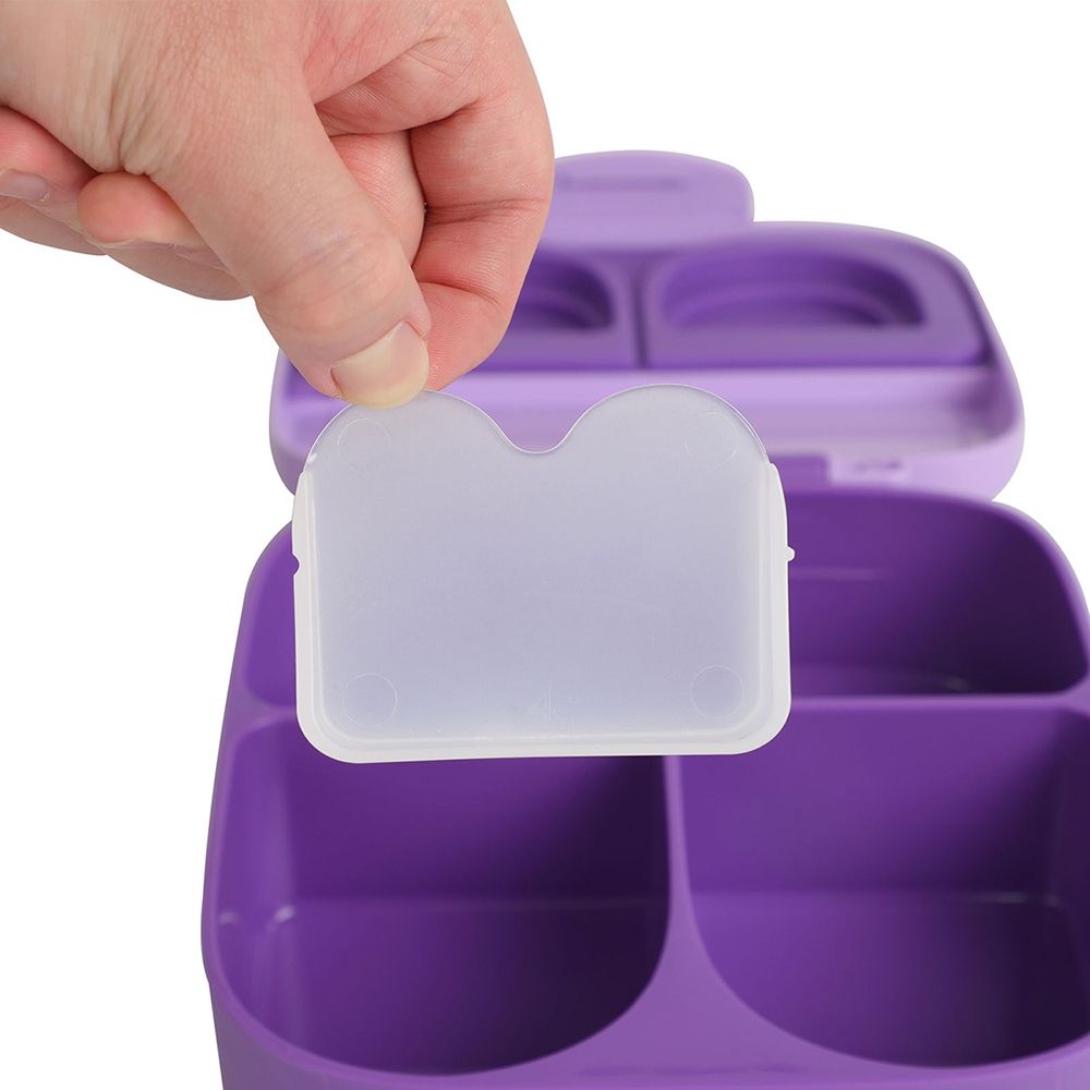 Eazy Kids - Bento Box w/ Lunch Bag - Purple