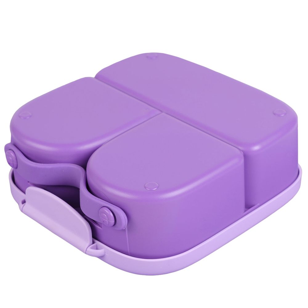 Eazy Kids - Bento Box w/ Lunch Bag - Purple