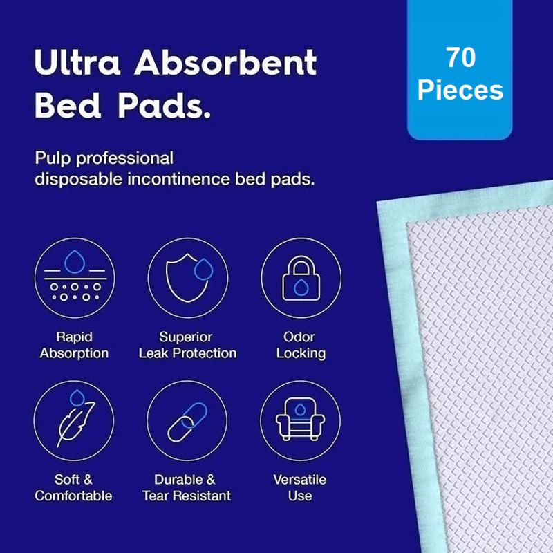 Cherry Medical Supply - Disposable Underpads - 60 x 90cm - 70pcs