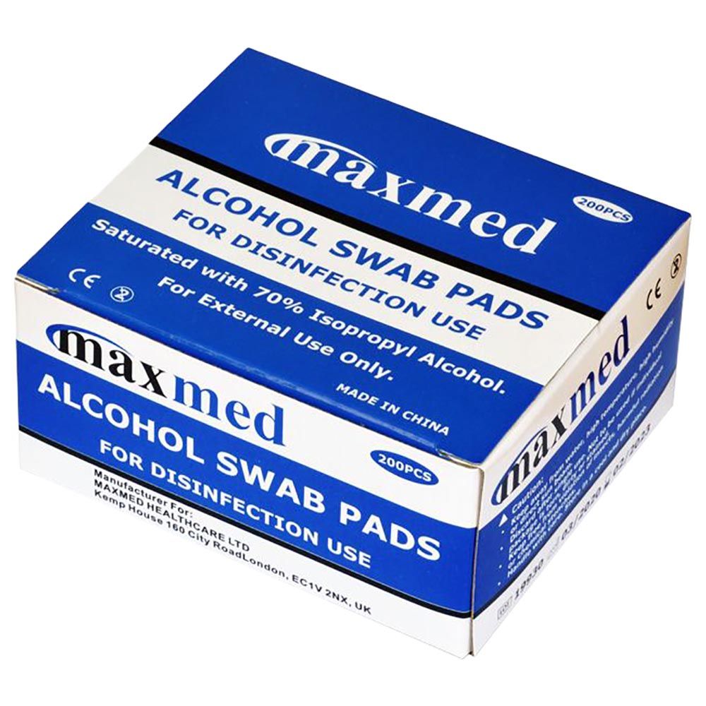 Maxmed - Alcohol Swab Pads 200pcs