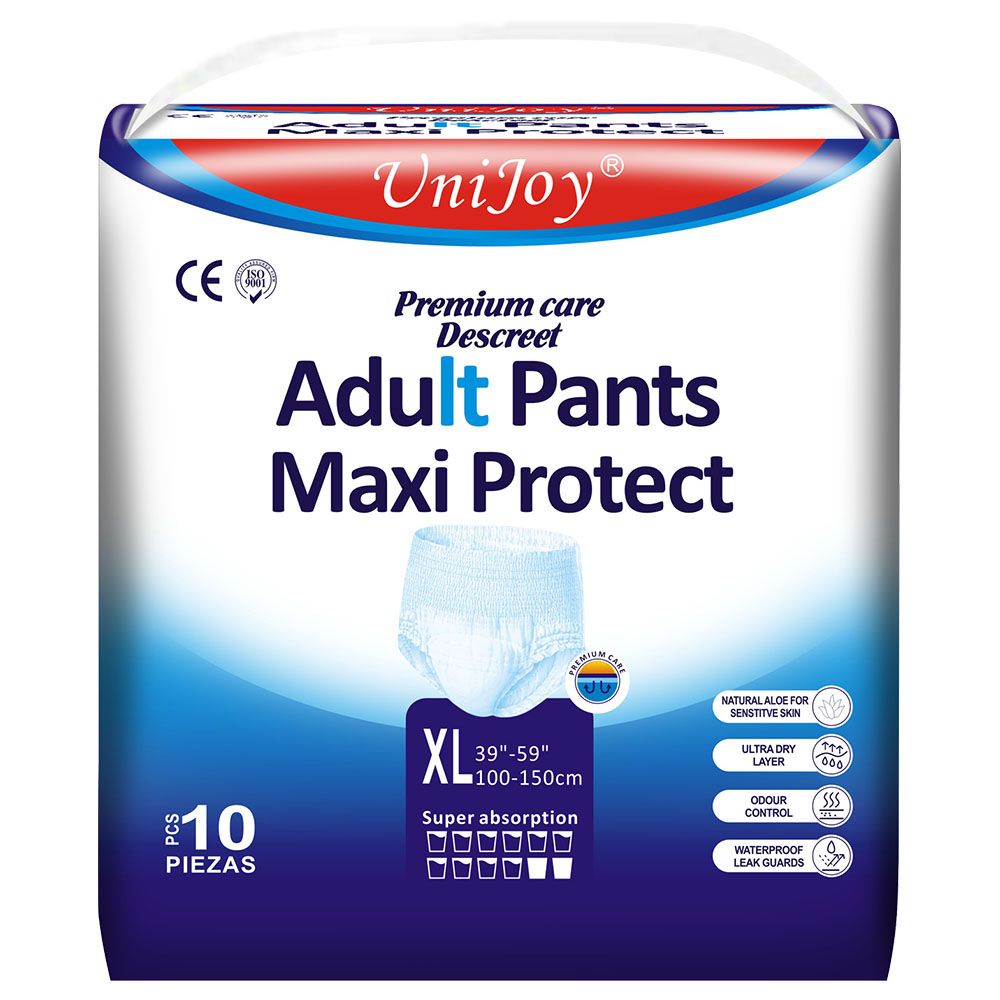 UniJoy - Pull Up Adult Diapers Extra Large-XXL Pack Of 10