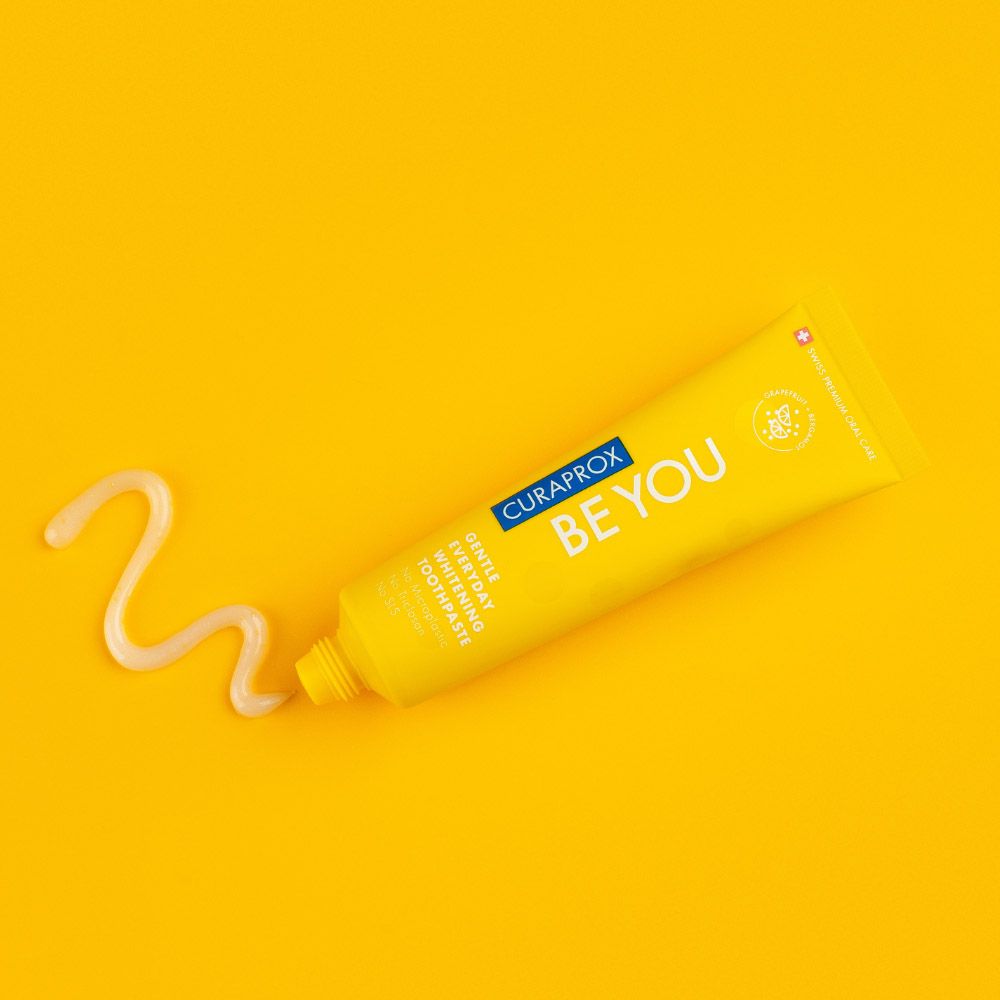 Curaprox - Be You Grapefruit + Bergamot Toothpaste Yellow 60ml