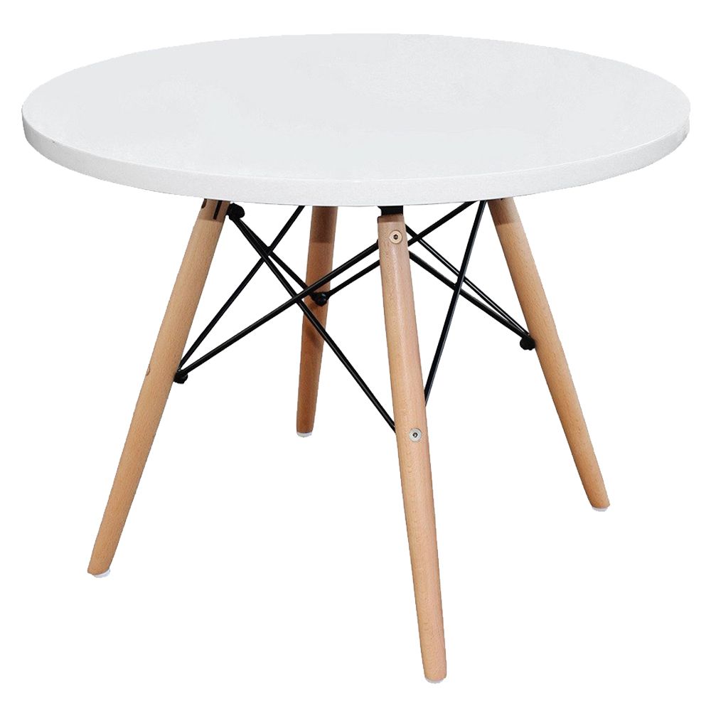 Caramel and Sun - Kids Table - White