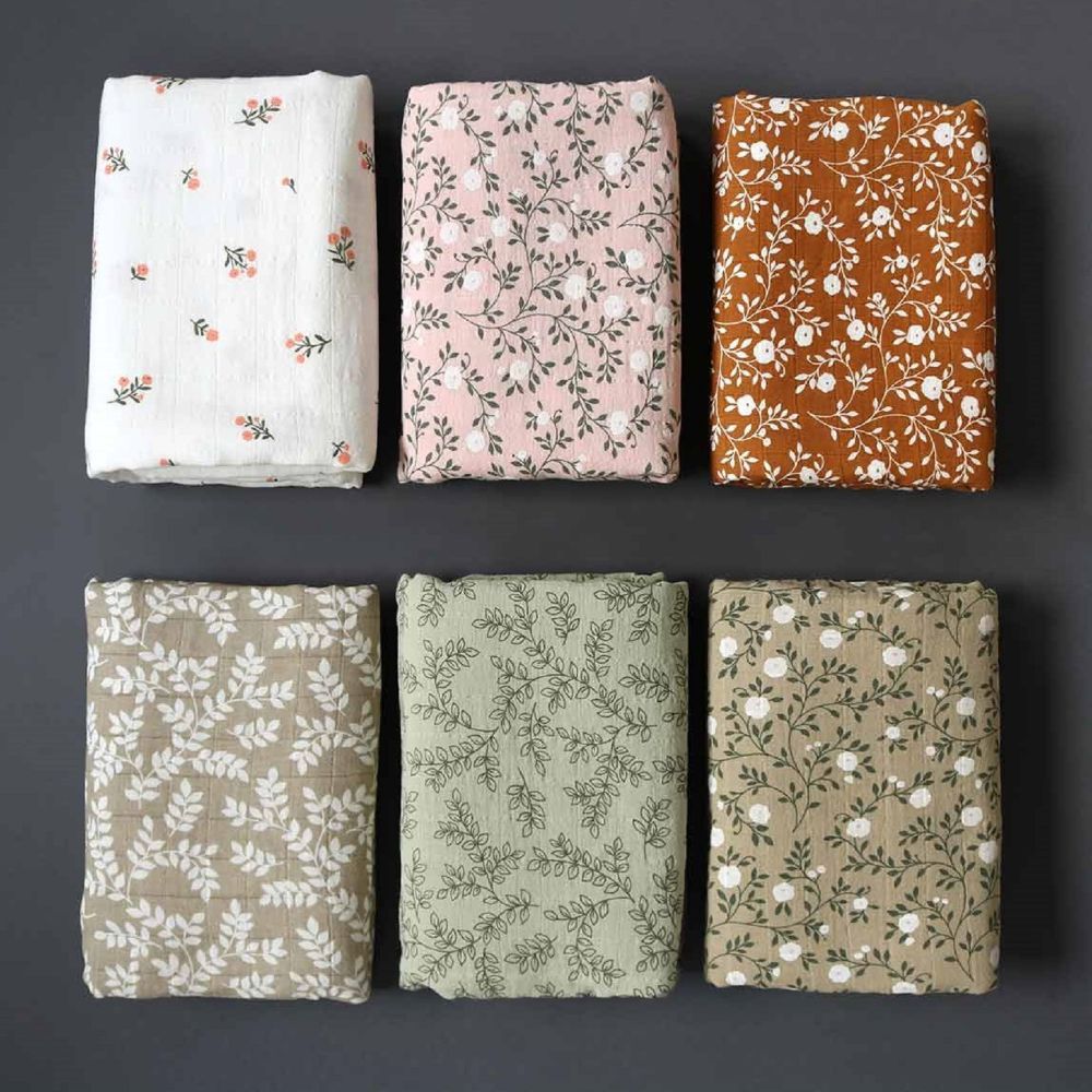 A little Lovely Company - Muslin Cloth Little Flowers XL