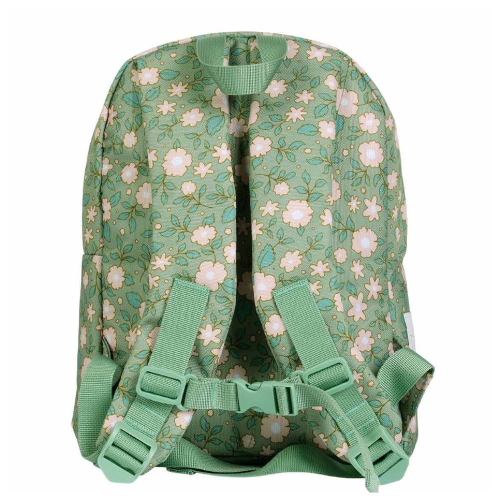 A little Lovely Company - Blossoms Little Backpack 11.8" - Sage