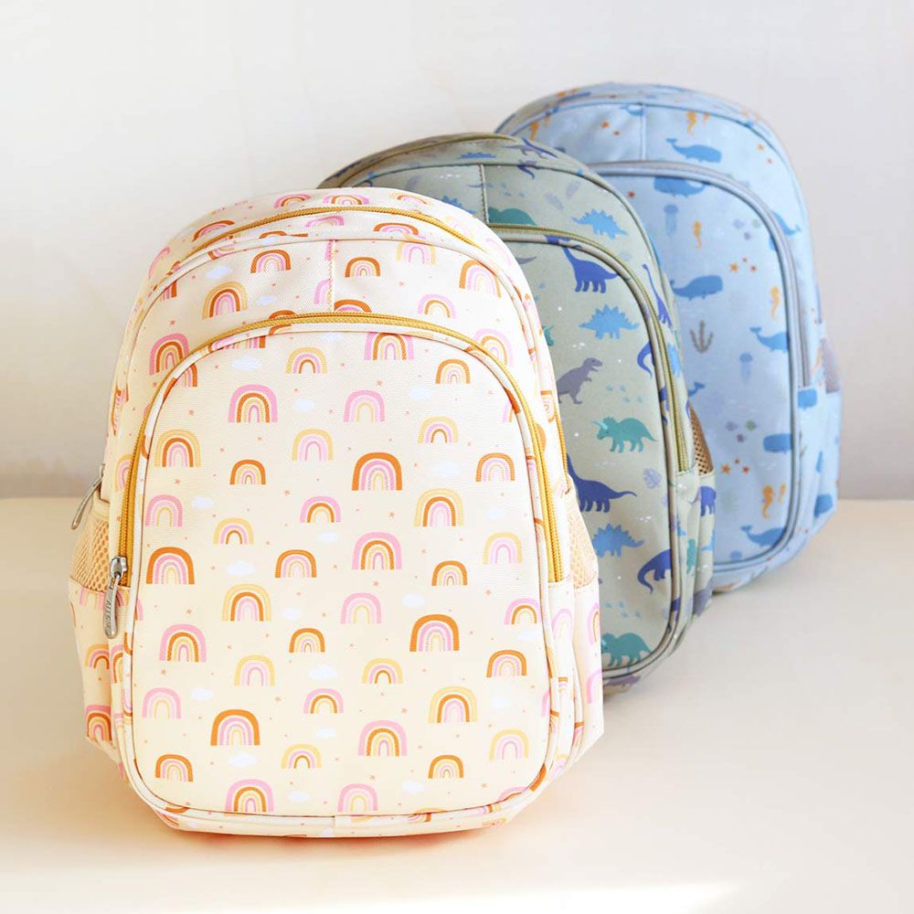 A little Lovely Company - Rainbows Backpack - 12.6 Inch