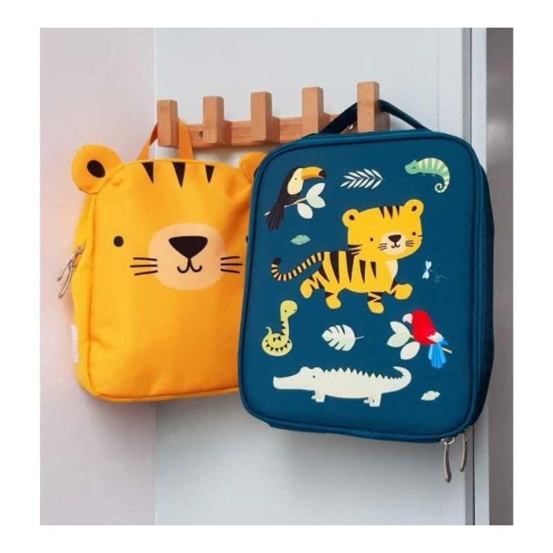 A Little Lovely Company - Thermo Lunch Bag - Jungle Tiger