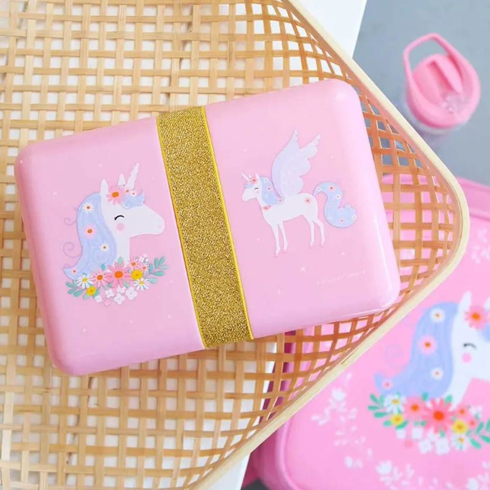 A little Lovely Company - Lunch Box - Unicorn