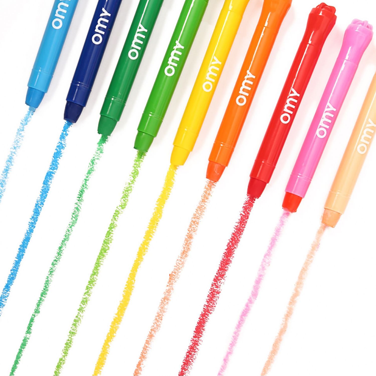 Omy - Box of 9 Gel Crayons