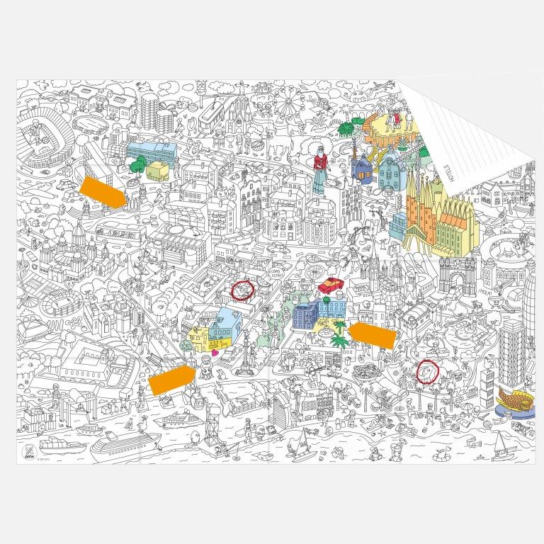 Omy, Pocket Maps - Barcelona