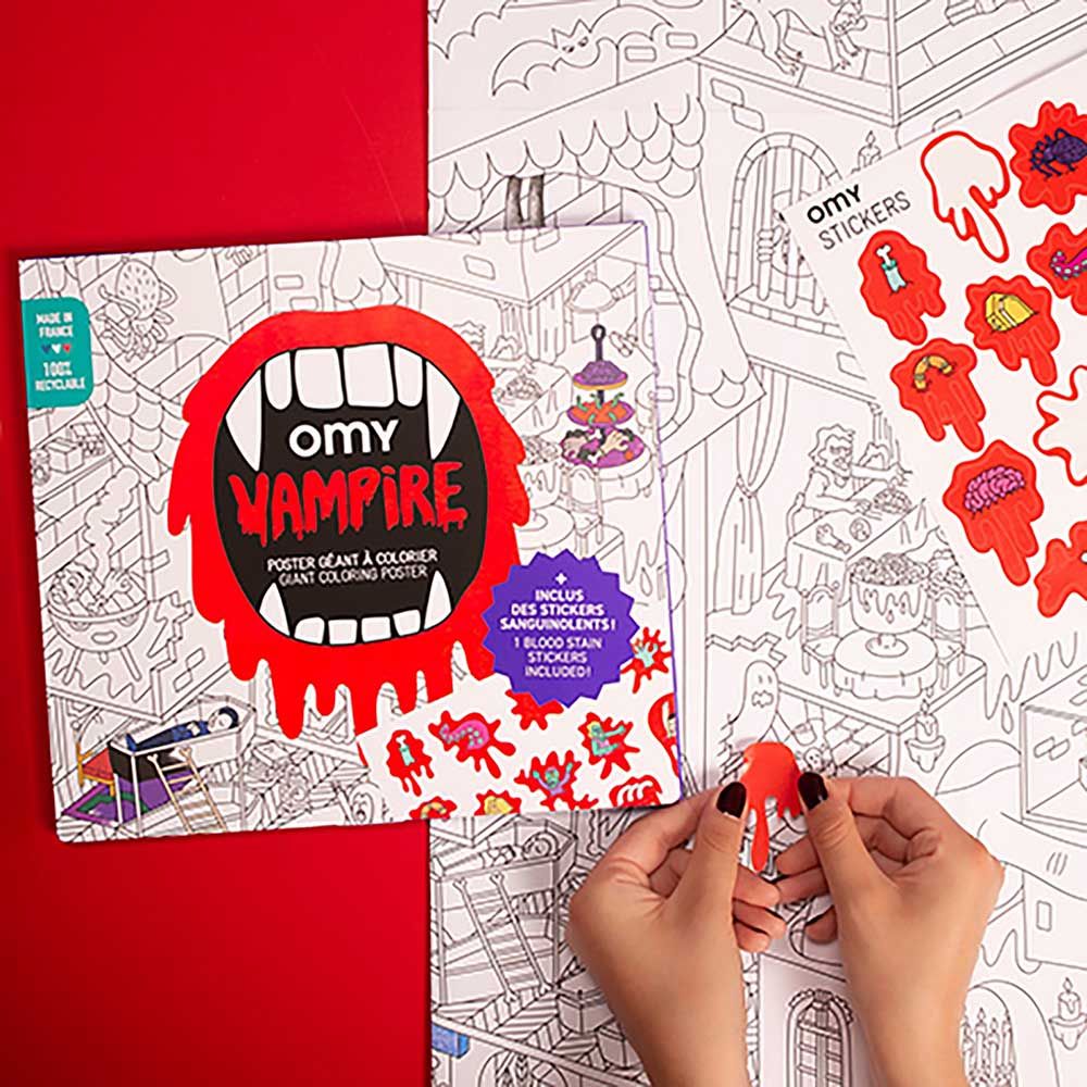 Omy - Large Poster - Vampire w/ Stickers