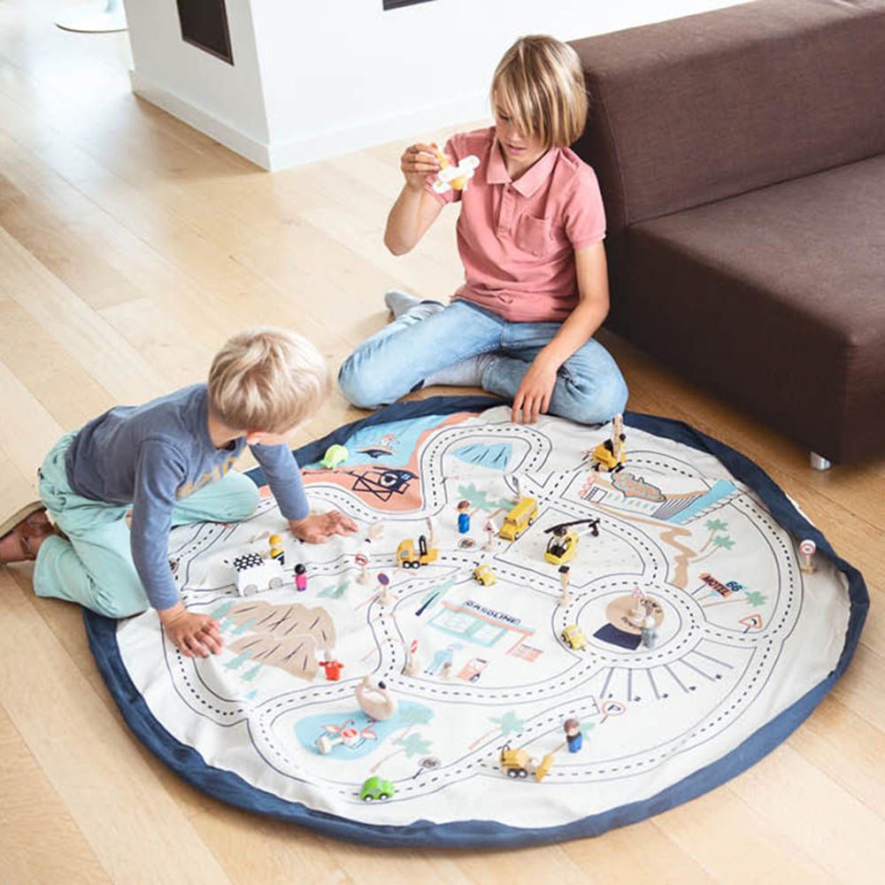 Play & Go - Playmat & Storage Bag - L.A. Road Map