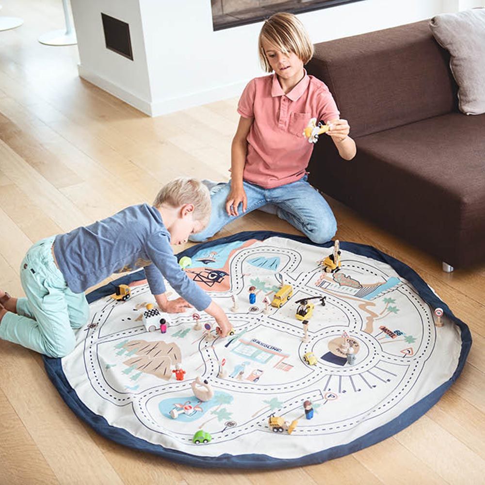 Play & Go - Playmat & Storage Bag - L.A. Road Map