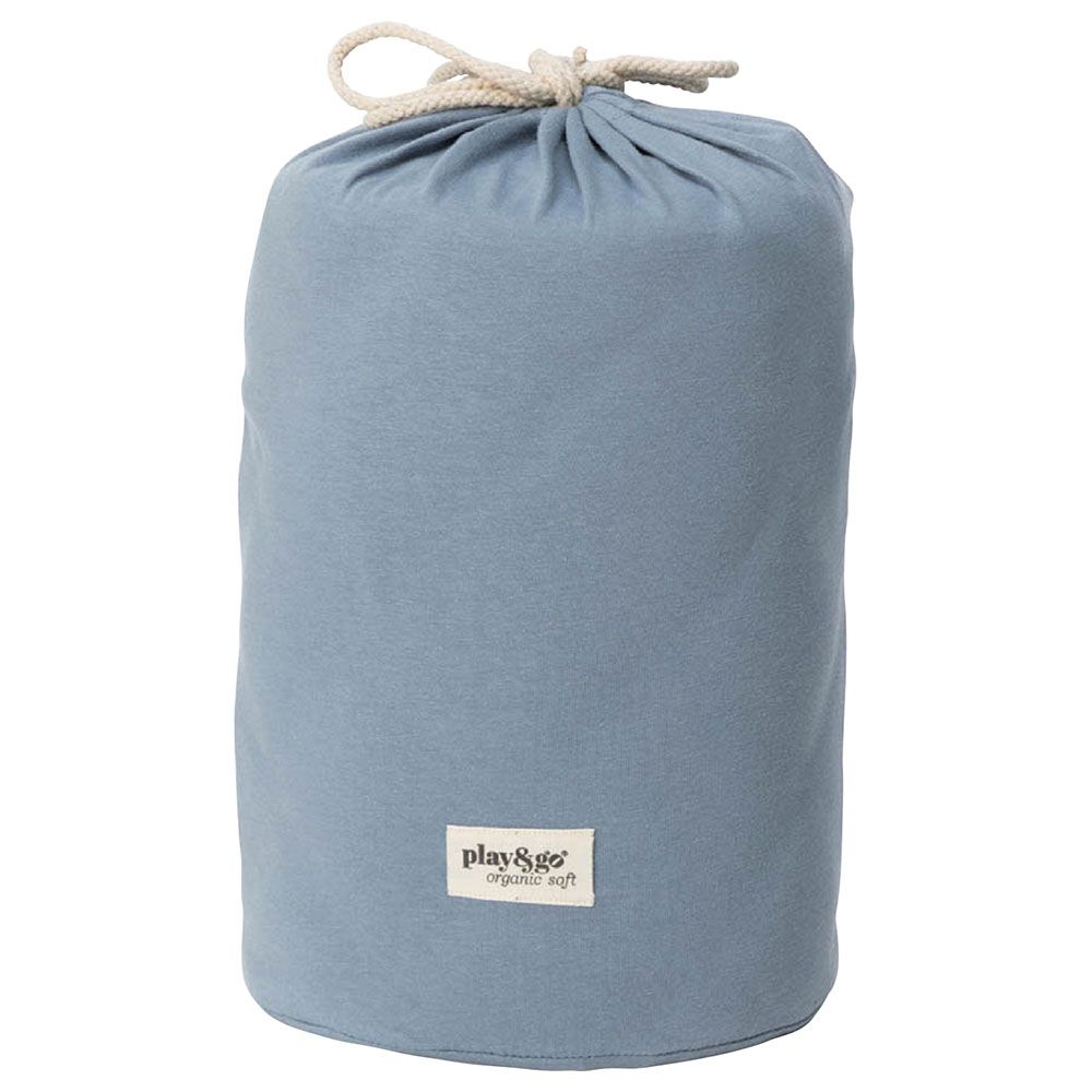 Play & Go - Playmat & Storage Bag - Organic Dusty Blue