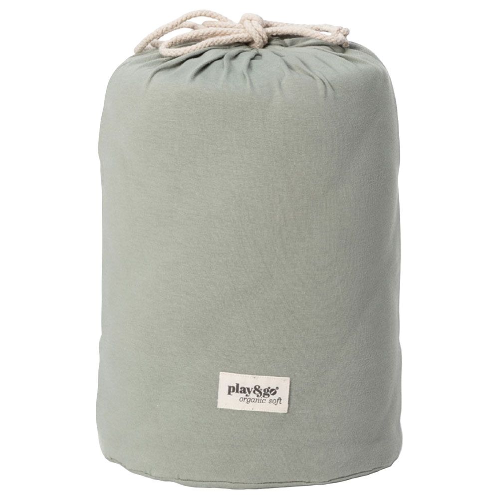 Play & Go - Playmat & Storage Bag - Organic Meadow Green