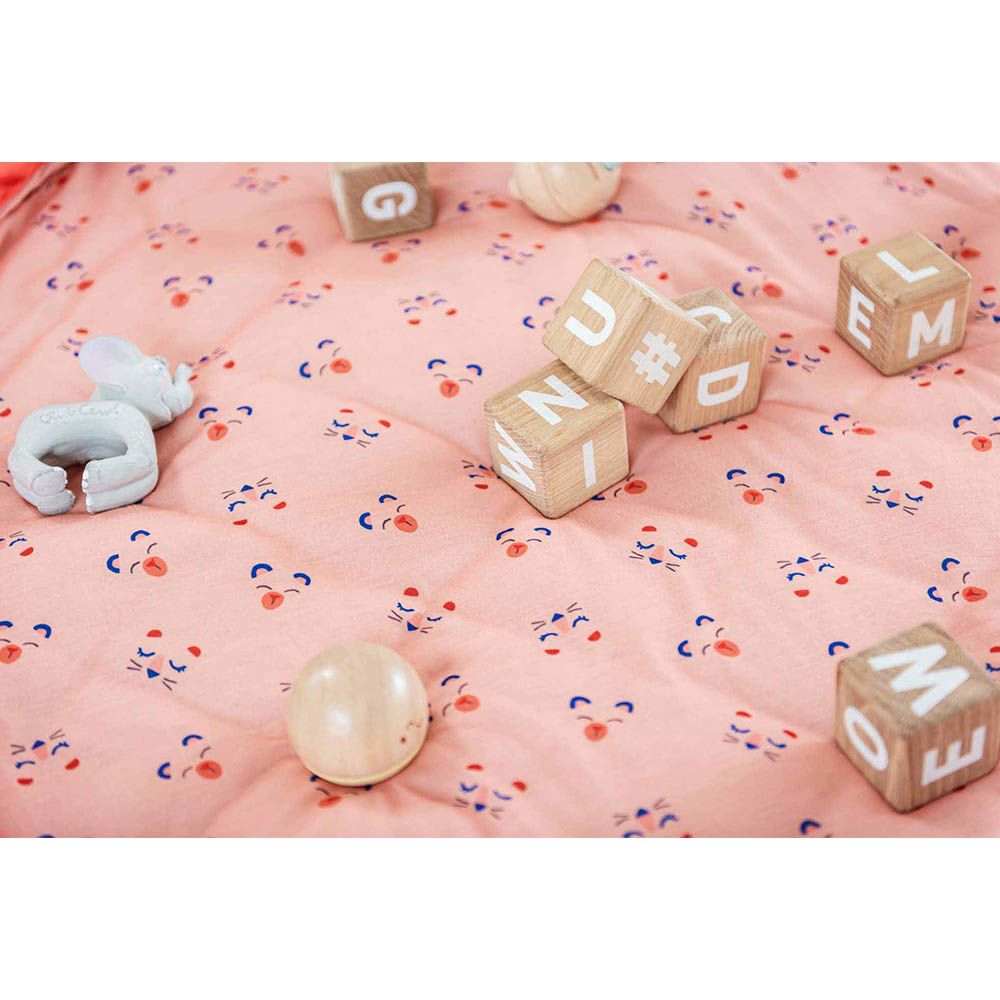 Play & Go - Playmat & Storage Bag - Animal Faces