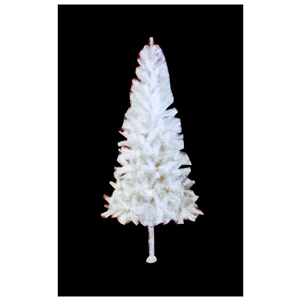 Chamdol - PVC Wraped Tree w/ Plastic Stand - 6 ft - White