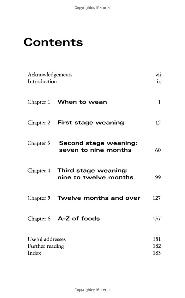 الكتيب الخاص بالفطام  باللغة الإنجليزية من مكتبة جاشنمال