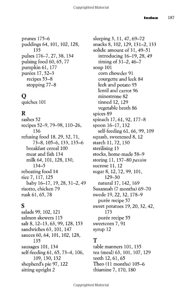 The Contented Little Baby Book Of Weaning