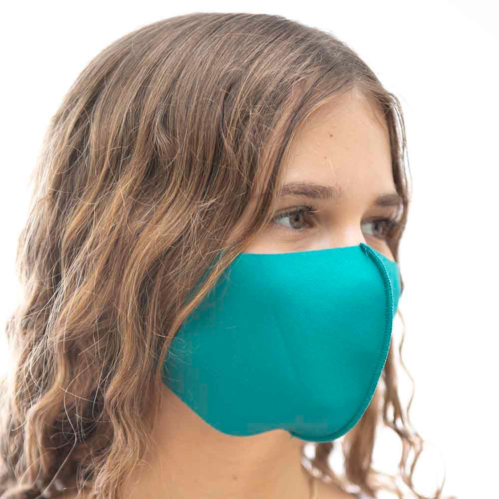 Coochy Coo - Elastic Mask Unisex Premium A3 Mask - Green